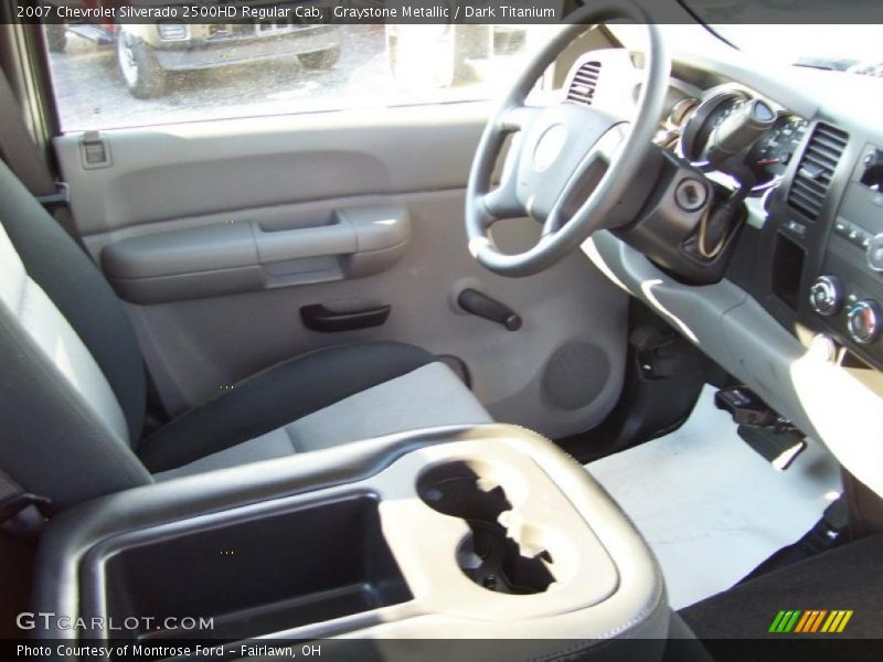 Graystone Metallic / Dark Titanium 2007 Chevrolet Silverado 2500HD Regular Cab
