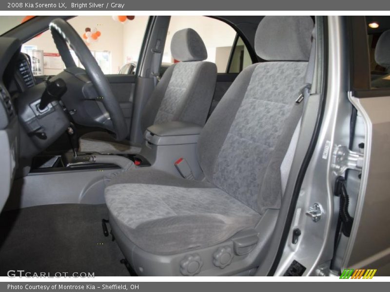  2008 Sorento LX Gray Interior
