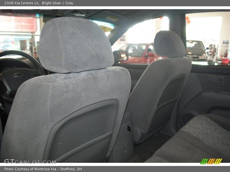 Bright Silver / Gray 2008 Kia Sorento LX