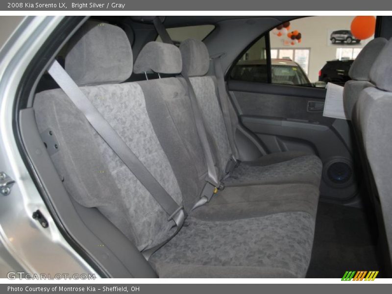  2008 Sorento LX Gray Interior