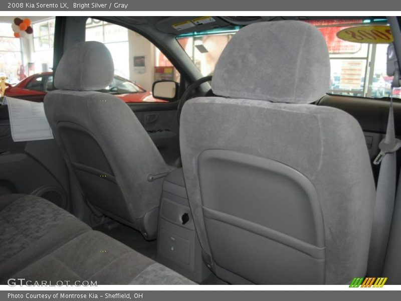 Bright Silver / Gray 2008 Kia Sorento LX