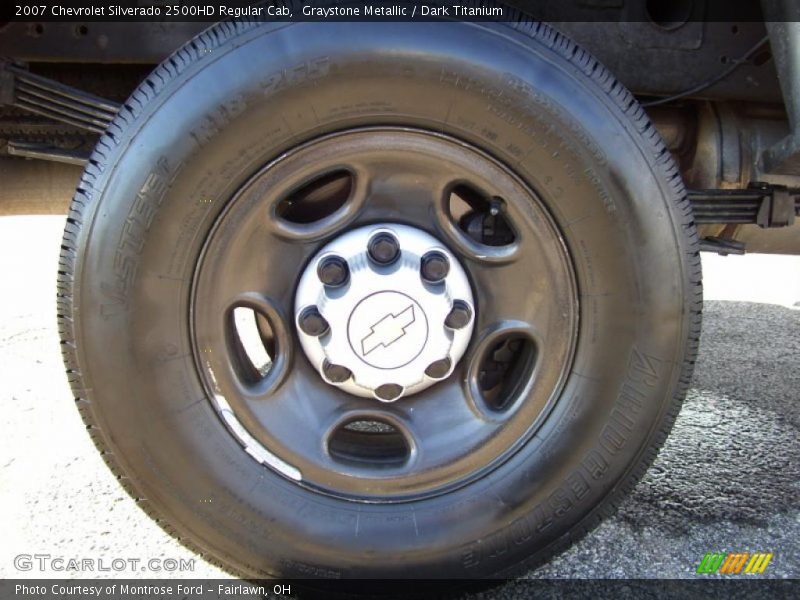 Graystone Metallic / Dark Titanium 2007 Chevrolet Silverado 2500HD Regular Cab