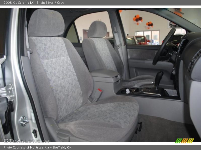  2008 Sorento LX Gray Interior