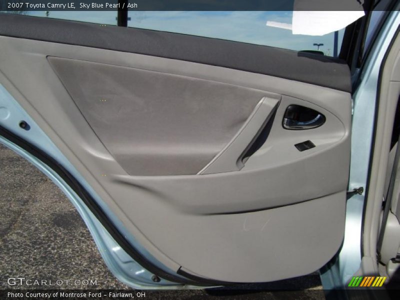 Sky Blue Pearl / Ash 2007 Toyota Camry LE