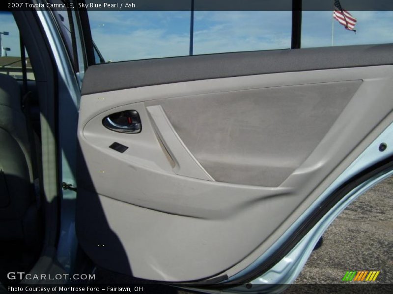 Sky Blue Pearl / Ash 2007 Toyota Camry LE