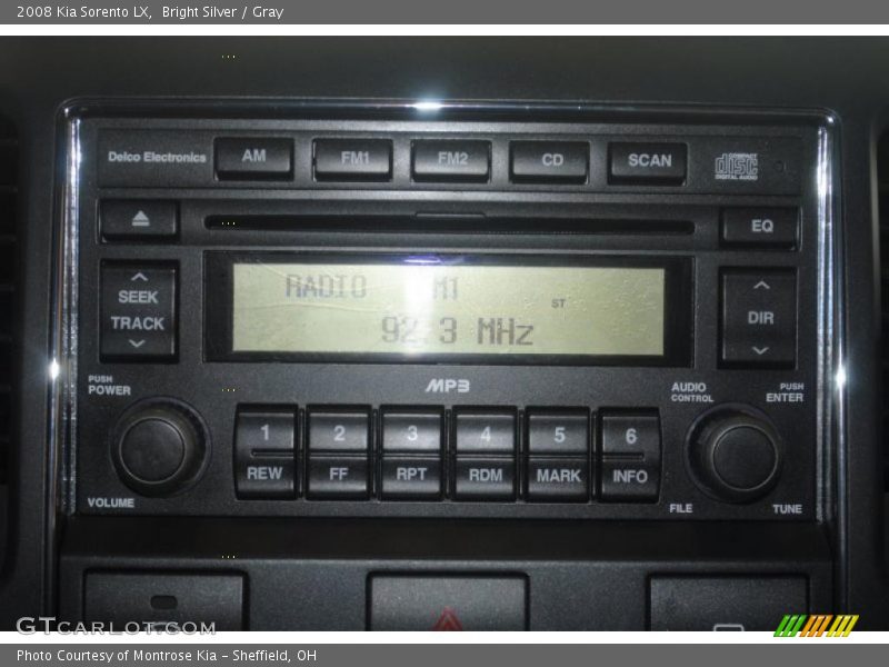 Controls of 2008 Sorento LX