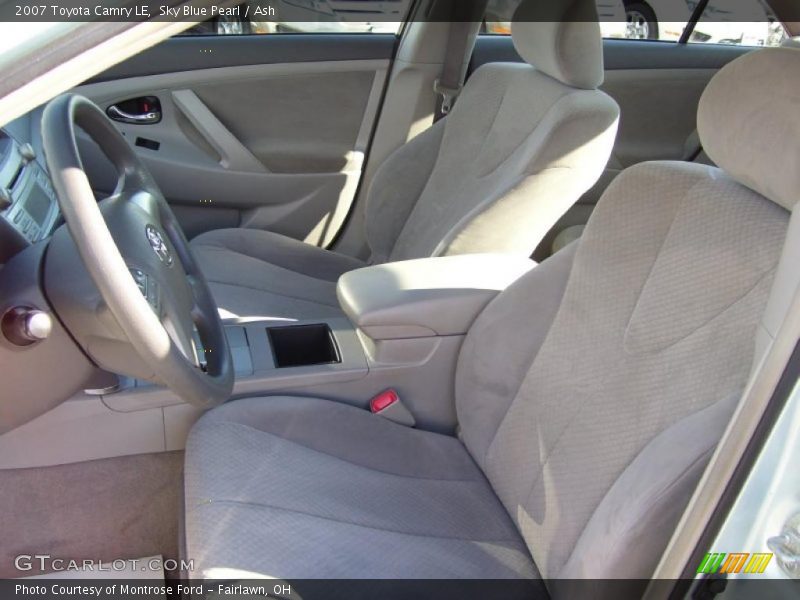 Sky Blue Pearl / Ash 2007 Toyota Camry LE