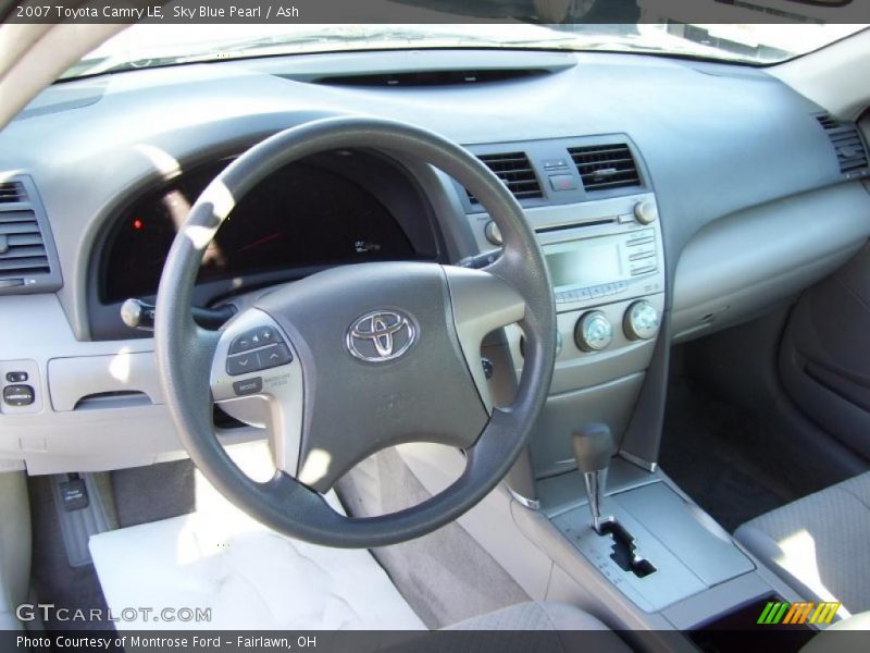 Sky Blue Pearl / Ash 2007 Toyota Camry LE