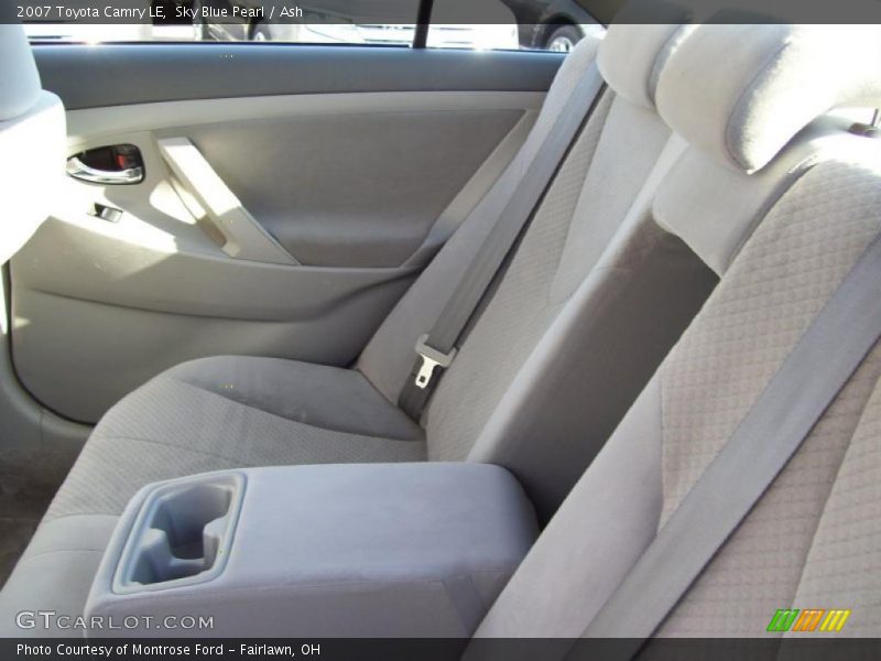 Sky Blue Pearl / Ash 2007 Toyota Camry LE