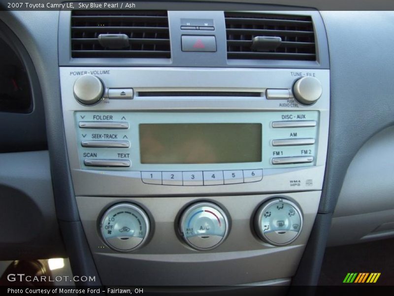 Sky Blue Pearl / Ash 2007 Toyota Camry LE
