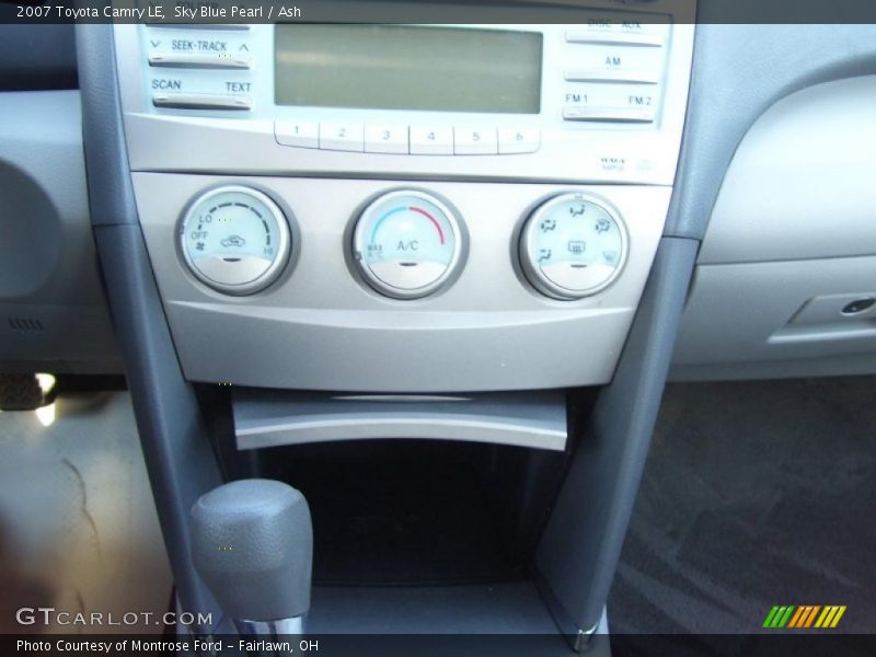 Sky Blue Pearl / Ash 2007 Toyota Camry LE
