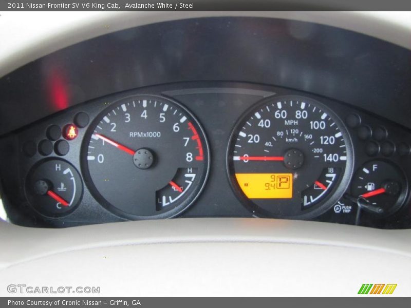  2011 Frontier SV V6 King Cab SV V6 King Cab Gauges