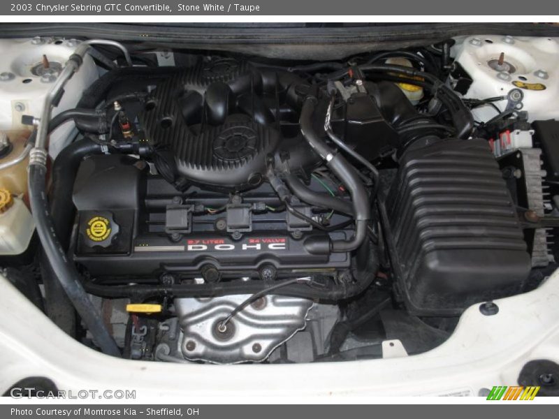  2003 Sebring GTC Convertible Engine - 2.7 Liter DOHC 24-Valve V6