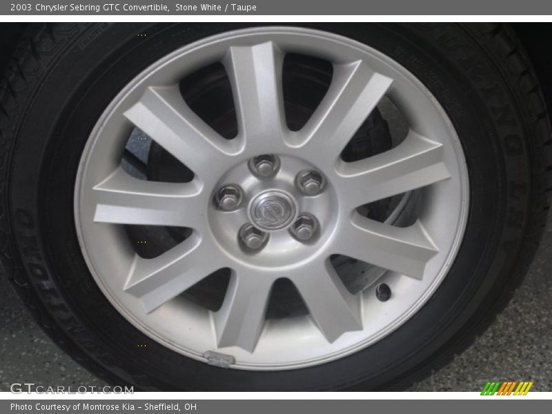  2003 Sebring GTC Convertible Wheel