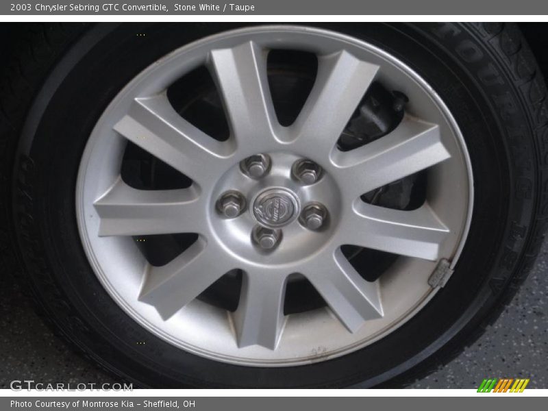  2003 Sebring GTC Convertible Wheel