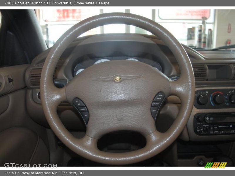  2003 Sebring GTC Convertible Steering Wheel