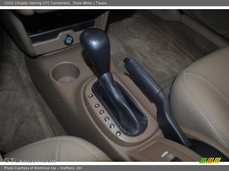  2003 Sebring GTC Convertible 4 Speed Automatic Shifter