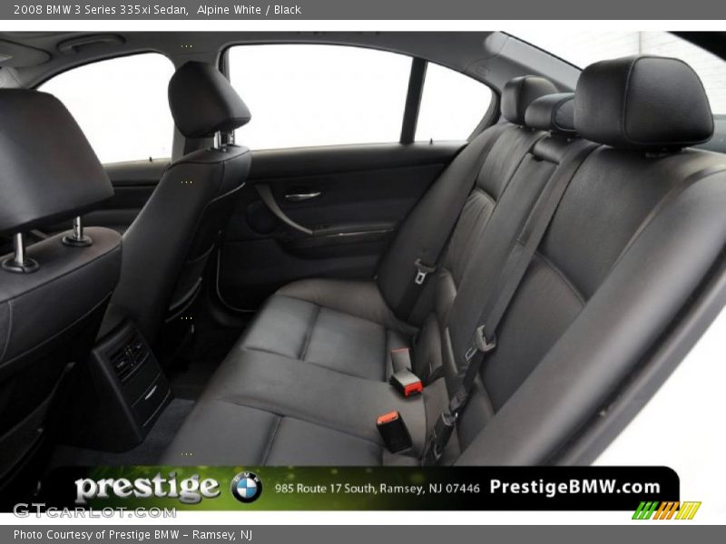 Alpine White / Black 2008 BMW 3 Series 335xi Sedan