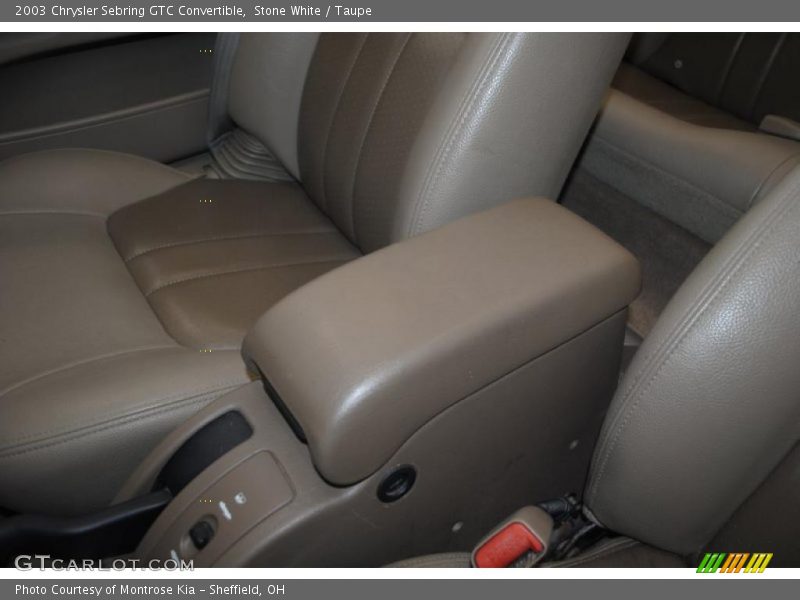 Stone White / Taupe 2003 Chrysler Sebring GTC Convertible