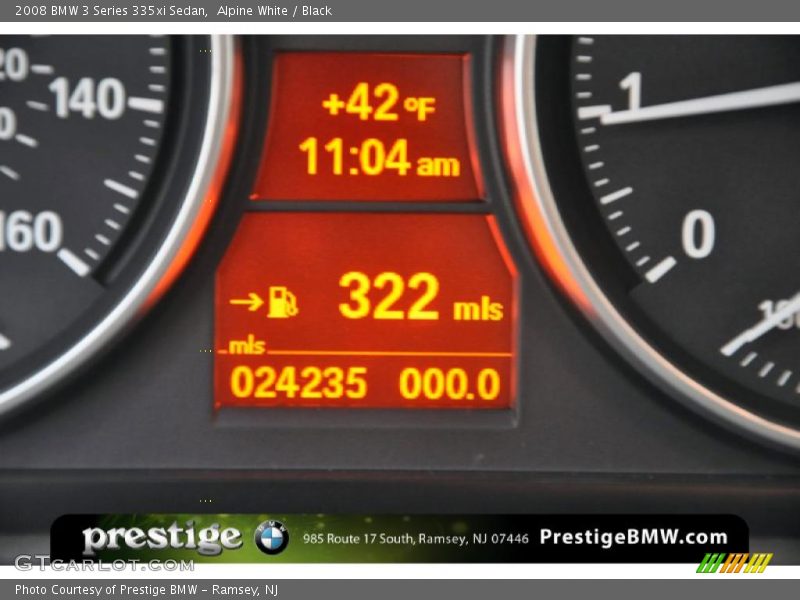 Alpine White / Black 2008 BMW 3 Series 335xi Sedan