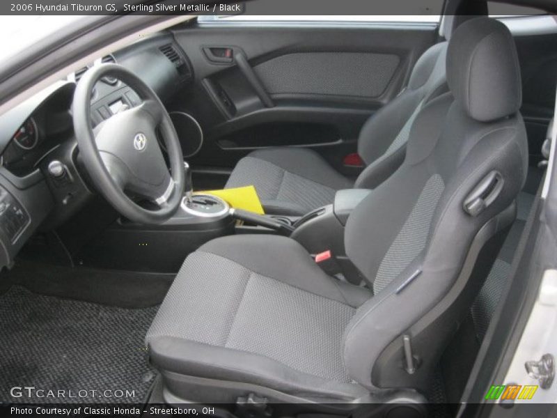  2006 Tiburon GS Black Interior