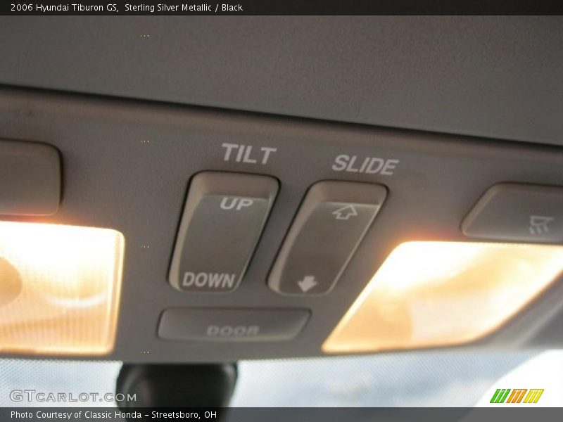 Controls of 2006 Tiburon GS
