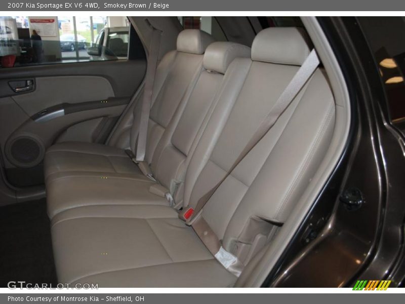 Smokey Brown / Beige 2007 Kia Sportage EX V6 4WD