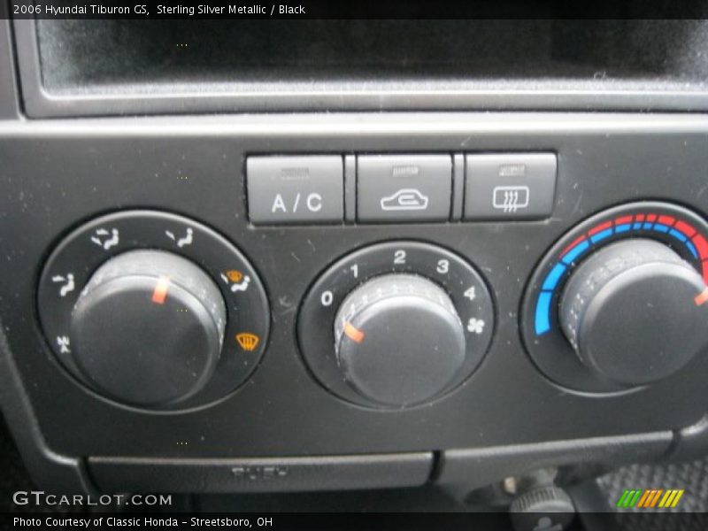 Controls of 2006 Tiburon GS