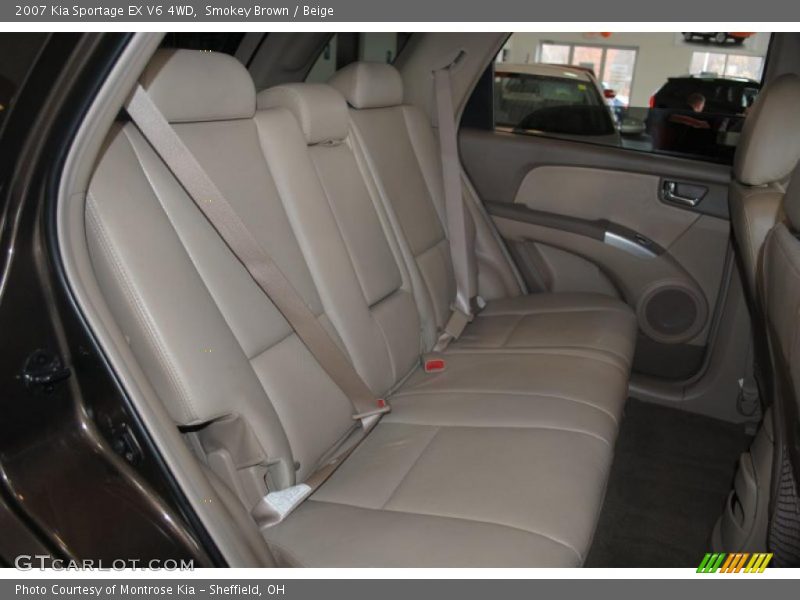 Smokey Brown / Beige 2007 Kia Sportage EX V6 4WD