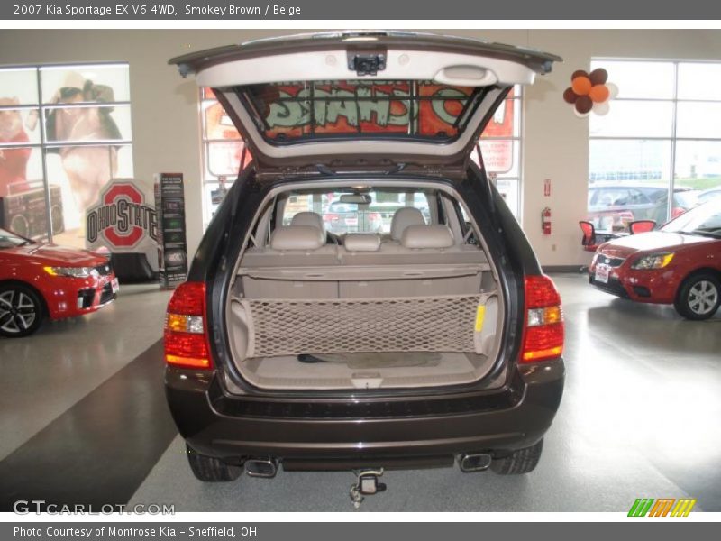 Smokey Brown / Beige 2007 Kia Sportage EX V6 4WD