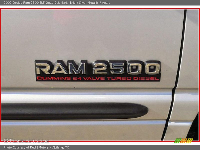 2002 Ram 2500 SLT Quad Cab 4x4 Logo