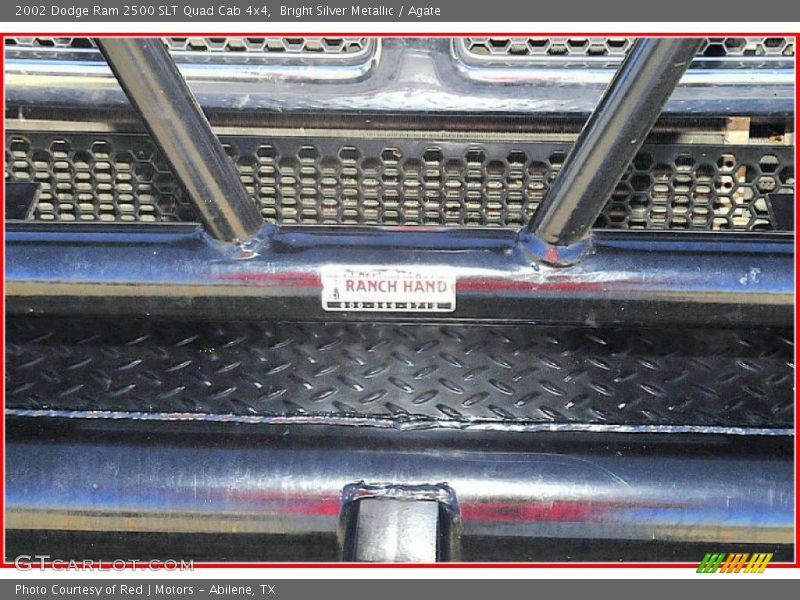 Bright Silver Metallic / Agate 2002 Dodge Ram 2500 SLT Quad Cab 4x4