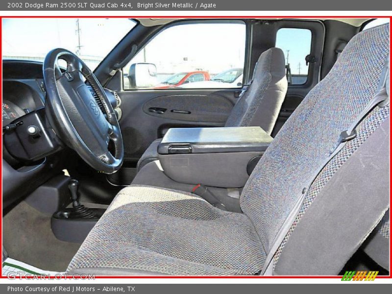  2002 Ram 2500 SLT Quad Cab 4x4 Agate Interior
