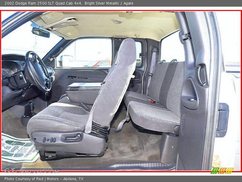  2002 Ram 2500 SLT Quad Cab 4x4 Agate Interior