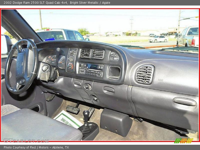 Dashboard of 2002 Ram 2500 SLT Quad Cab 4x4