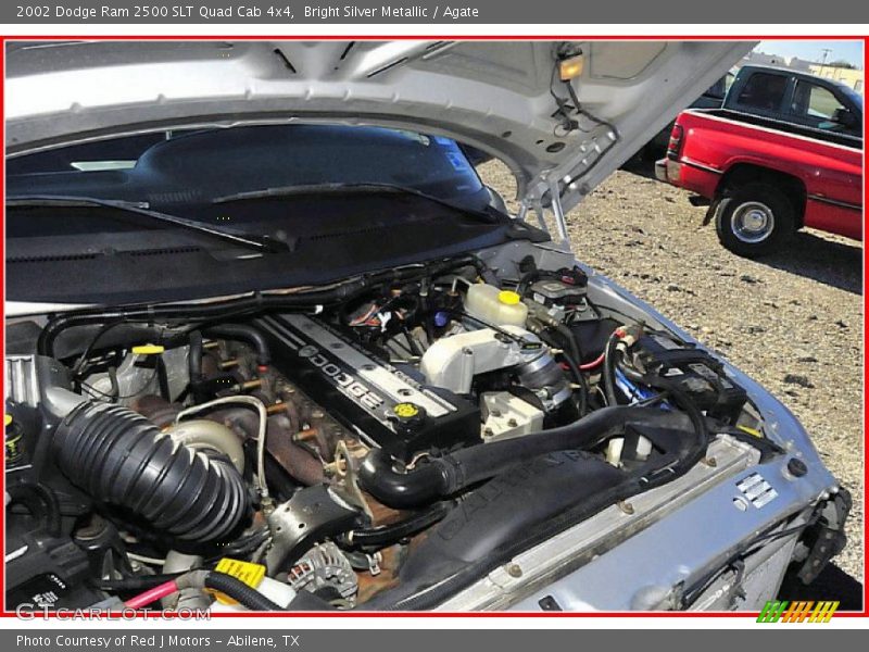  2002 Ram 2500 SLT Quad Cab 4x4 Engine - 5.9 Liter OHV 24-Valve Cummins Turbo Diesel Inline 6 Cylinder