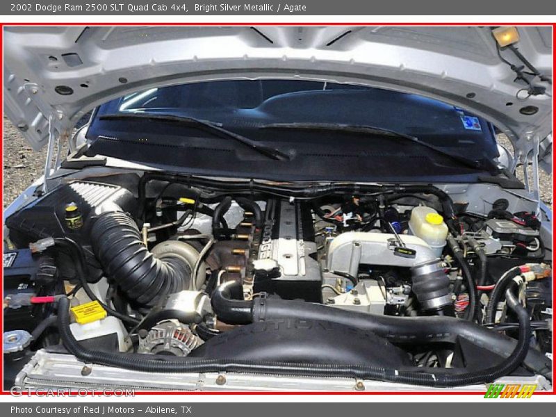  2002 Ram 2500 SLT Quad Cab 4x4 Engine - 5.9 Liter OHV 24-Valve Cummins Turbo Diesel Inline 6 Cylinder