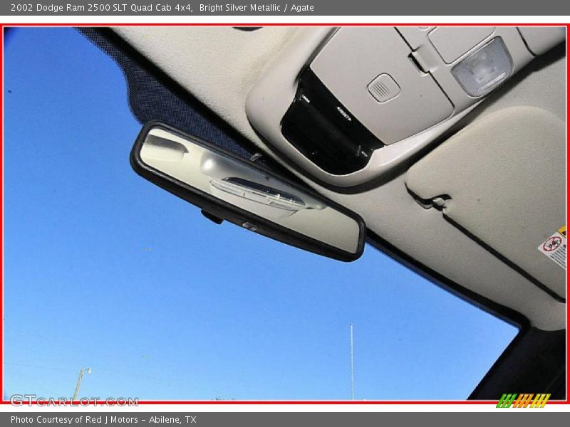 Bright Silver Metallic / Agate 2002 Dodge Ram 2500 SLT Quad Cab 4x4