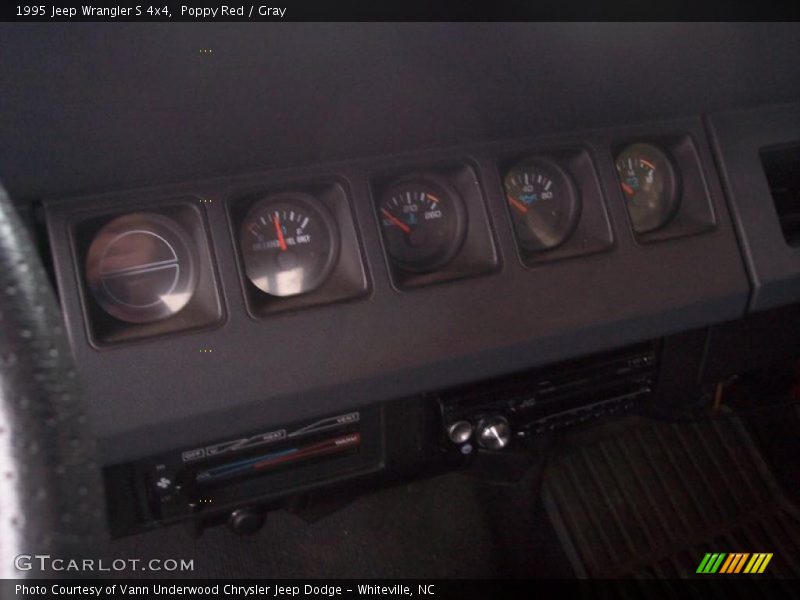 1995 Wrangler S 4x4 S 4x4 Gauges