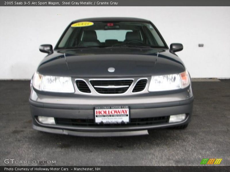 Steel Gray Metallic / Granite Gray 2005 Saab 9-5 Arc Sport Wagon