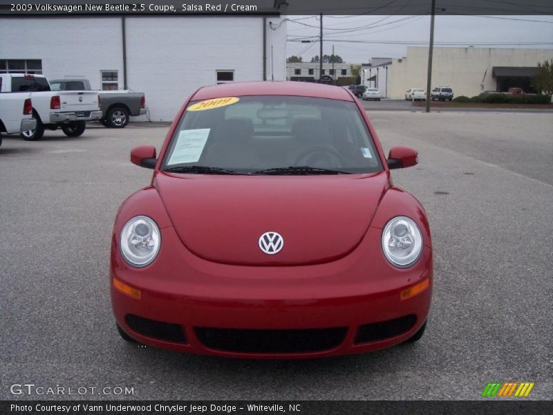 Salsa Red / Cream 2009 Volkswagen New Beetle 2.5 Coupe
