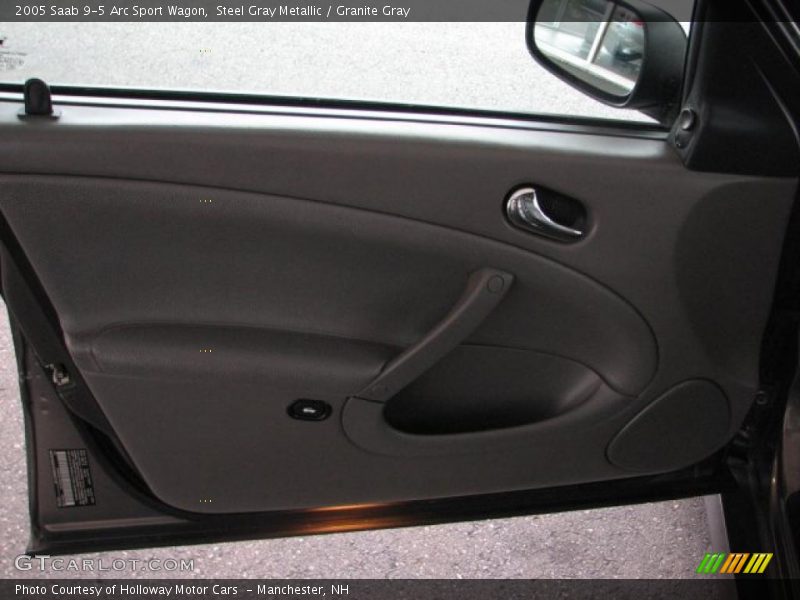 Steel Gray Metallic / Granite Gray 2005 Saab 9-5 Arc Sport Wagon