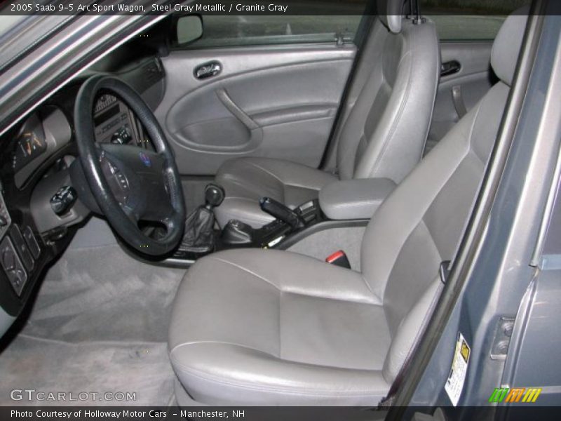  2005 9-5 Arc Sport Wagon Granite Gray Interior