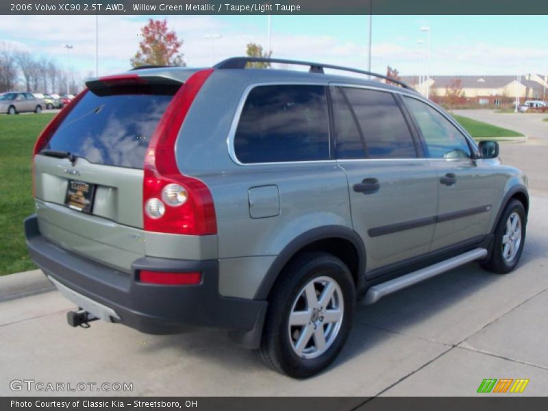 Willow Green Metallic / Taupe/Light Taupe 2006 Volvo XC90 2.5T AWD