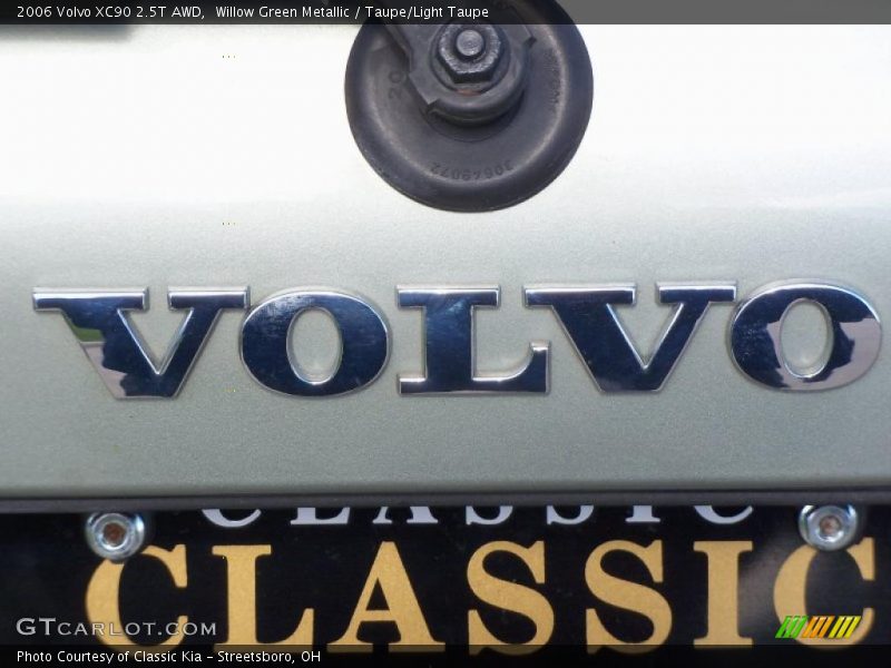 Willow Green Metallic / Taupe/Light Taupe 2006 Volvo XC90 2.5T AWD
