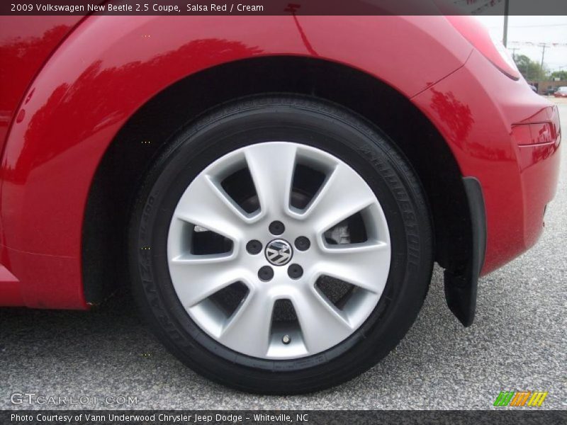 Salsa Red / Cream 2009 Volkswagen New Beetle 2.5 Coupe