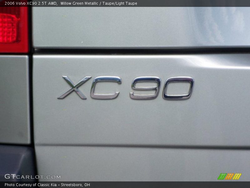 Willow Green Metallic / Taupe/Light Taupe 2006 Volvo XC90 2.5T AWD