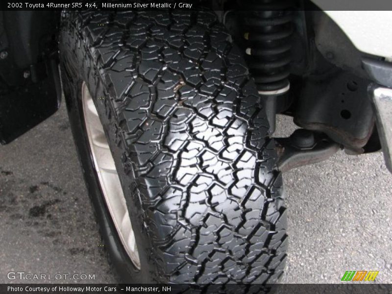Millennium Silver Metallic / Gray 2002 Toyota 4Runner SR5 4x4