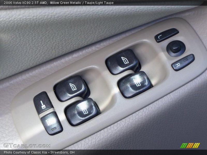 Willow Green Metallic / Taupe/Light Taupe 2006 Volvo XC90 2.5T AWD