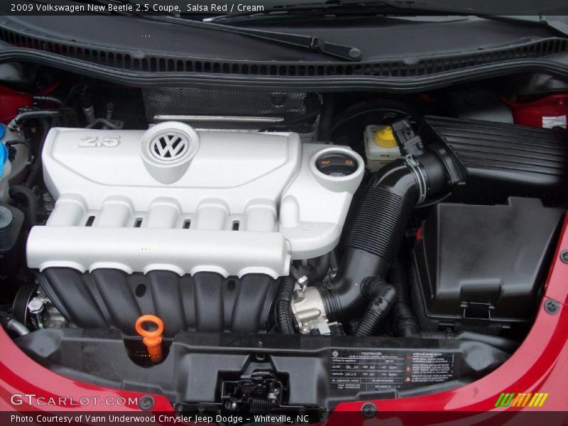 Salsa Red / Cream 2009 Volkswagen New Beetle 2.5 Coupe